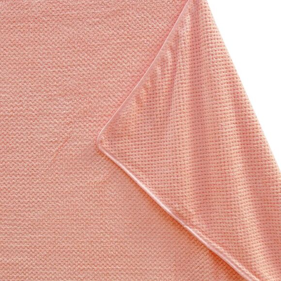 Smart Home Plush Pink Bath Towel, Hand Towel and Hair Turban Set, 3 Pieces - Picture 5 of 8